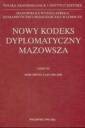 okładka książki - Nowy kodeks dyplomatyczny Mazowsza.