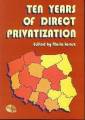 okładka książki - Ten Years of Direct Privatization