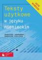 okładka książki - Teksty użytkowe w języku niemieckim