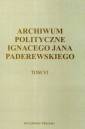 okładka książki - Archiwum polityczne Ignacego Jana