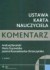 Ustawa Karta nauczyciela. Komentarz - okładka książki