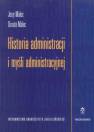 okładka książki - Historia administracji i myśli