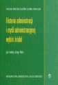 okładka książki - Historia administracji i myśli