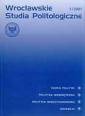 okładka książki - Wrocławskie Studia Politologiczne