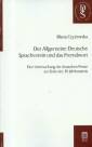 okładka książki - Der Allgemeine Deutsche Sprachverein