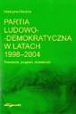 okładka książki - Partia Ludowo-demokratyczna w latach