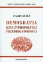 okładka książki - Demografia Rzeczypospolitej przedrozbiorowej