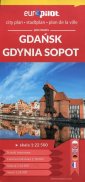 okładka książki - Gdańsk, Gdynia, Sopot (plan miasta)