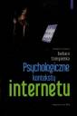 okładka książki - Psychologiczne konteksty internetu