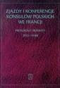 okładka książki - Zjazdy i konferencje konsulów polskich