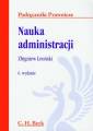 okładka książki - Nauka administracji