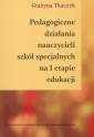 okładka książki - Pedagogiczne działania nauczycieli