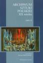okładka książki - Archiwum Sztuki Polskiej XX wieku.