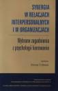 okładka książki - Synergia w relacjach interpersonalnych