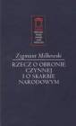 okładka książki - Rzecz o obronie czynnej i o skarbie