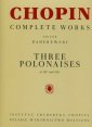 okładka książki - Chopin. Complete Works. Three polonaises