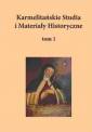 okładka książki - Karmelitańskie Studia i Materiały