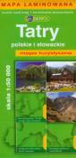 okładka książki - Tatry Polskie i Słowackie (mapa