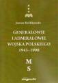 okładka książki - Generałowie i admirałowie Wojska