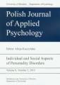 okładka książki - Polish Journal of Applied Psychology