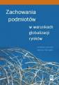 okładka książki - Zachowania podmiotów w warunkach