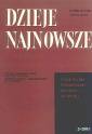 okładka książki - Dzieje najnowsze. Kwartalnik poświęcony