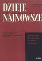 okładka książki - Dzieje najnowsze. Kwartalnik poświęcony