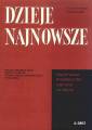 okładka książki - Dzieje najnowsze. Kwartalnik poświęcony