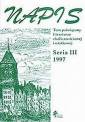 okładka książki - Napis. Seria III. 1997. Tom poświęcony