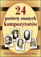 okładka książki - 24 portrety najsłynniejszych kompozytorów