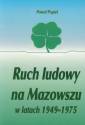 okładka książki - Ruch Ludowy na Mazowszu w latach