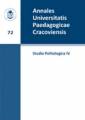 okładka książki - Annales Universitatis Paedagogicae