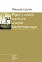 okładka książki - Pojęcia i definicje chemiczne w