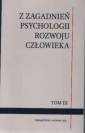 okładka książki - Z zagadnień psychologii rozwoju