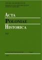 okładka książki - Acta Poloniae Historica. Vol. 102