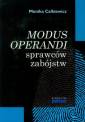 okładka książki - Modus operandi sprawców zabójstw