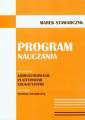 okładka książki - Program nauczania