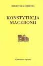 okładka książki - Konstytucja Macedonii. Seria: Biblioteka