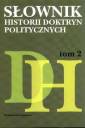 okładka książki - Słownik historii doktryn politycznych.