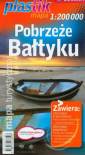 okładka książki - Pobrzeże Bałtyku. Mapa turystyczna