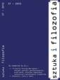 okładka książki - Sztuka i filozofia nr 37/2010