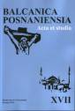 okładka książki - Balcanica Posnaniensia. Acta et