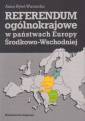 okładka książki - Referendum ogólnokrajowe w państwach