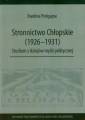 okładka książki - Stronnictwo Chłopskie 1926-1931