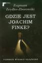 okładka książki - Gdzie jest Joachim Finke