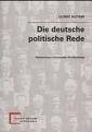 okładka książki - Die deutsche politische Rede. Seria: