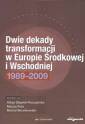 okładka książki - Dwie dekady transformacji w Europie