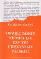 okładka książki - Oświęcimskie niemieckie czy też