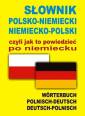 okładka książki - Słownik polsko-niemiecki niemiecko-polski