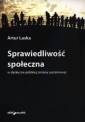 okładka książki - Sprawiedliwość społeczna w dyskursie